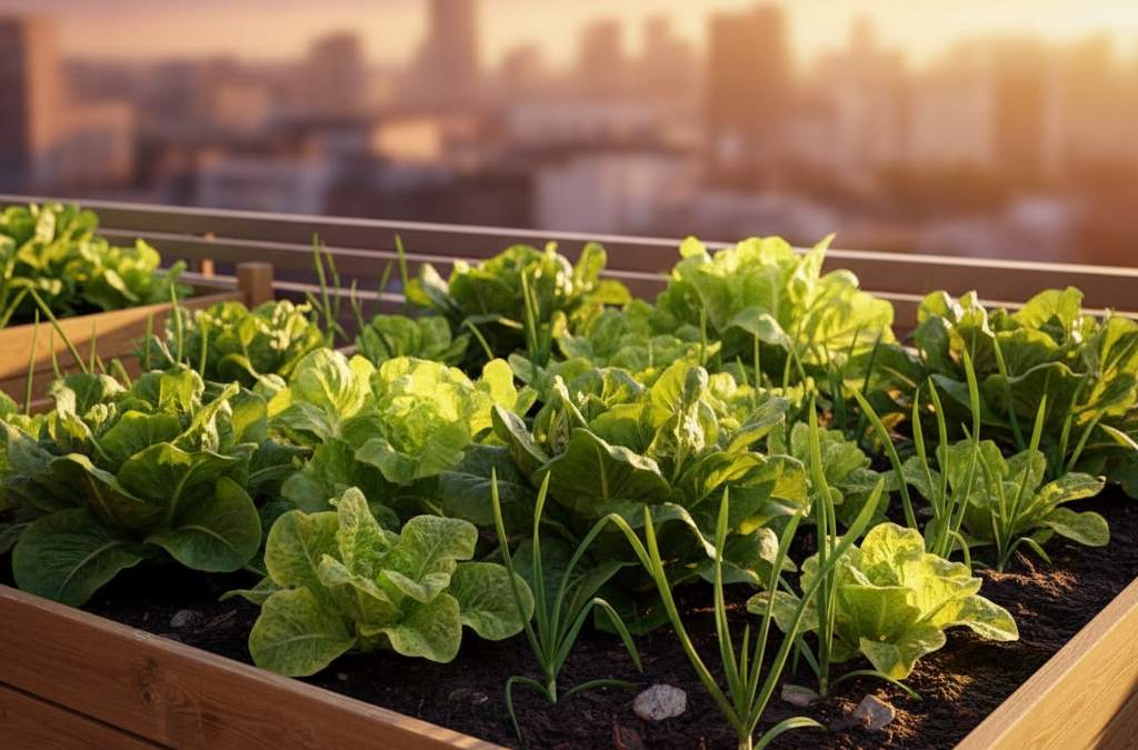 Ajo y Lechuga: La pareja perfecta en invierno