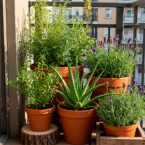 Plantas Medicinales en el Huerto